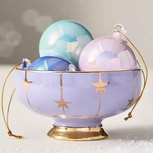 Anthropologie Purple New York City Ballet Mini Nut Bowl
